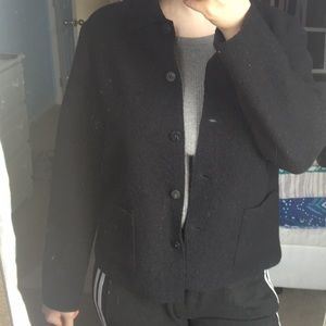 Black Wool Jacket